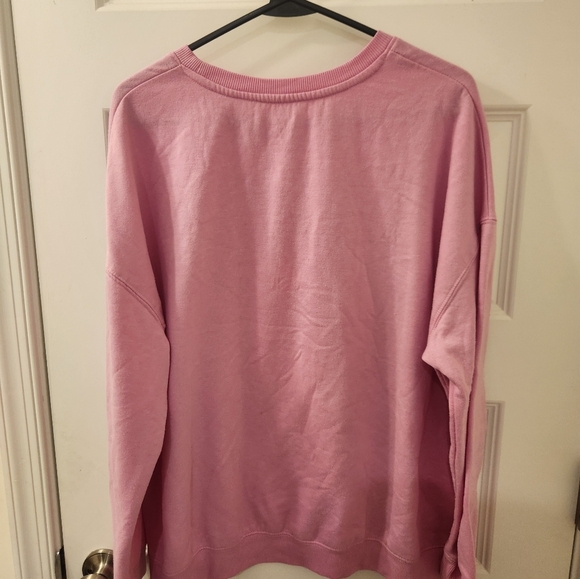 Womens Looney Tunes Tweety Pink Long Sleeve Sweatshirt Size XL #S477 - Picture 3 of 5